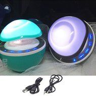 LarKoo Wireless Rechargeable Bluetooth Speakers MP3 Players with Touch Free Call Dest Lamp Night Light X-bass... N6