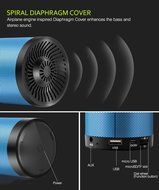Portable Wireless Bluetooth Speaker, Infinilla 4.0 Enhanced Bass Stereo Speakers for Home and Outdoor, Built-in... N11