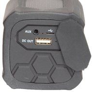 Bluetooth Speaker Waterproof &amp; Power Bank Protable Music Sound Box with Microphone (Black) N3