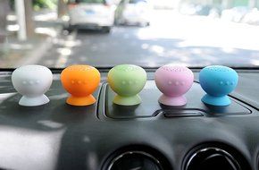 Importer520 (TM) Portable Mini Wireless Bluetooth Wireless Speaker SUCTION CUP STAND with Microphone for Samsung...