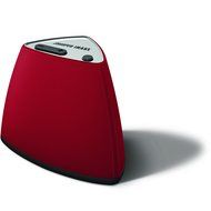 Sharper Image Universal HD Bluetooth Wireless Mini Speaker Compatible With All Devices, Red