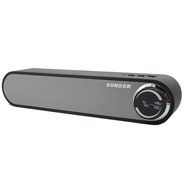 Portable Bluetooth Speaker ,Sorker Slim 4 in 1 wireless speaker with adjustable EQ - Black