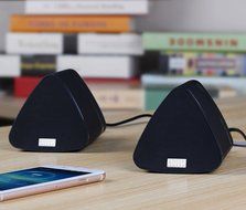 August MS515B Dual Speaker Portable Bluetooth Stereo Speakers &ndash;2x5W Wireless Speaker Pair for Phones, Tablets,... N4