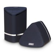 August MS515B Dual Speaker Portable Bluetooth Stereo Speakers &ndash;2x5W Wireless Speaker Pair for Phones, Tablets,... N8