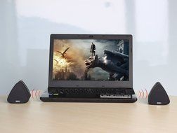 August MS515B Dual Speaker Portable Bluetooth Stereo Speakers &ndash;2x5W Wireless Speaker Pair for Phones, Tablets,... N10