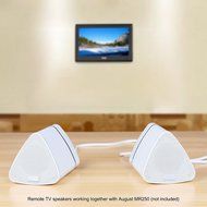 August MS515B Dual Speaker Portable Bluetooth Stereo Speakers &ndash;2x5W Wireless Speaker Pair for Phones, Tablets,... N14