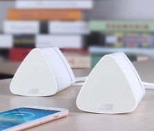 August MS515B Dual Speaker Portable Bluetooth Stereo Speakers &ndash;2x5W Wireless Speaker Pair for Phones, Tablets,... N15