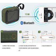 Cido Sport (IPX6 Waterproof /Dust-proof / Shockproof Rating, 10-Hour Playtime) Outdoor Portable Bluetooth Speaker... N4