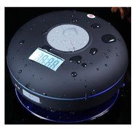 { Water Proof IPX7 Shower Speaker } Portable NFC Bluetooth Wireless Speaker w/ FM Radio &amp; LCD Display System (... N2