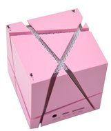 Happy Hours - Stylish Cube Wireless Bluetooth Subwoofer Speaker Fits Home Travel Car / 400mAh Battery Built-in... N18