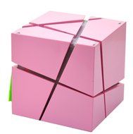Happy Hours - Stylish Cube Wireless Bluetooth Subwoofer Speaker Fits Home Travel Car / 400mAh Battery Built-in... N19