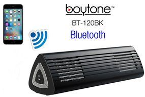 Boytone BT-120SL Portable Wireless Bluetooth Speaker, Built-in Microphone, 2 Stereo speaker, Rechargeable battery... N25