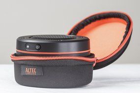 Altec Lansing IMT228 OrbitM Ultra Portable Speakers With Carrying Case And Clip N3