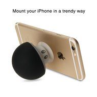 Marsboy Portable Mini Mushroom Stereo Speaker with Sucking Disk Bracket for Smartphones N3