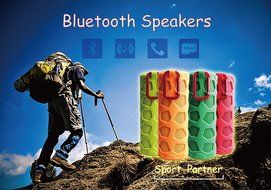 FOLOTE Bluetooth Speakers Portable V4.1 Wireless Speaker, Shockproof Dual Stereo Sound with Long Playtime Music... N7