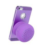 Mini Portable Bluetooth Speaker - Great Sound, Water Resistant with Built-in Microphone &ndash; Purple N3