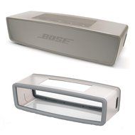 Bose SoundLink Mini II Bluetooth Speaker (Pearl) with Soft Cover (Gray)