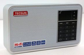 Tecsun X3 Built in an Aluminum case with Rechargeable FM Radio with ETM, MP3 Player with Built-in Micro SD Card... N4