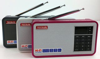 Tecsun X3 Built in an Aluminum case with Rechargeable FM Radio with ETM, MP3 Player with Built-in Micro SD Card... N13