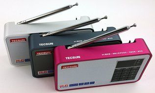 Tecsun X3 Built in an Aluminum case with Rechargeable FM Radio with ETM, MP3 Player with Built-in Micro SD Card... N14