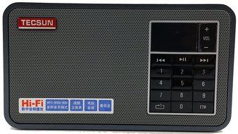 Tecsun X3 Built in an Aluminum case with Rechargeable FM Radio with ETM, MP3 Player with Built-in Micro SD Card... N15