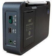 Tecsun X3 Built in an Aluminum case with Rechargeable FM Radio with ETM, MP3 Player with Built-in Micro SD Card... N17