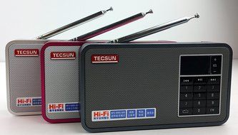 Tecsun X3 Built in an Aluminum case with Rechargeable FM Radio with ETM, MP3 Player with Built-in Micro SD Card... N19