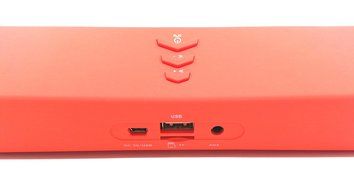Keeka Ultra-Bass High Performance Bluetooth Music Player and Boombox for Bluetooth Enabled Mobile Devices - Red... N3