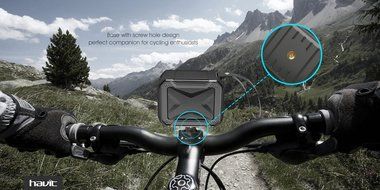 HAVIT Portable Wireless Bluetooth 4.1 Speaker, IPX5 Waterproof Dustproof for Outdoors Sport or Shower, Rechargeable... N9