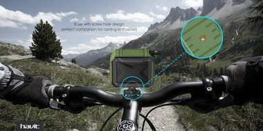HAVIT Portable Wireless Bluetooth 4.1 Speaker, IPX5 Waterproof Dustproof for Outdoors Sport or Shower, Rechargeable... N18