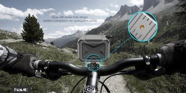 HAVIT Portable Wireless Bluetooth 4.1 Speaker, IPX5 Waterproof Dustproof for Outdoors Sport or Shower, Rechargeable... N26