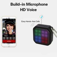 Portable Bluetooth Speaker, Wireless Speaker with Colorful LED Lights, Outdoor Waterproof Bluetooth Speaker with... N5