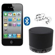 AGPtek Mini BlACK Rechargeable Portable Bluetooth Wireless Speaker with Micro SD Card Slot for Laptop Tablet MP3... N5