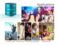 Vibration Speaker,GooDee B1BT 360 Degree Omni-directional HiFi Portable Bluetooth Vibration Resonance Household... N6