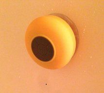 Sudroid Waterproof Wireless Bluetooth Shower Speaker with Built-in Mic - Blue N4