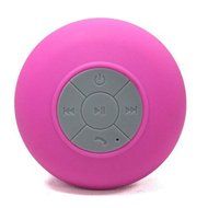 Sudroid Waterproof Wireless Bluetooth Shower Speaker with Built-in Mic - Blue N8