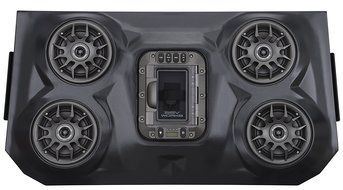SSV Works WP-RZF3O4 Polaris RZR XP1000 and 2015+ 900 4 Seat BLUETOOTH 4 Speaker Overhead Stereo System