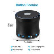 Waterproof Bluetooth Speakers, VANDESAIL&reg; Mini Portable Wireless Speaker 5W Power Sound with Microphone for iPhone... N5