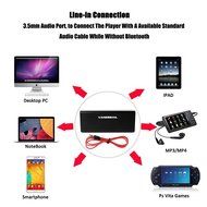 Waterproof Bluetooth Speakers, VANDESAIL&reg; Mini Portable Wireless Speaker 5W Power Sound with Microphone for iPhone... N15