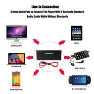 Waterproof Bluetooth Speakers, VANDESAIL&reg; Mini Portable Wireless Speaker 5W Power Sound with Microphone for iPhone... N22