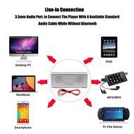 Waterproof Bluetooth Speakers, VANDESAIL&reg; Mini Portable Wireless Speaker 5W Power Sound with Microphone for iPhone... N29