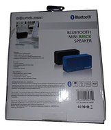 Soundlogic Bluetooth Mini Brick Speaker, Black, mp3, iphone, android, tablet compatible N2