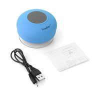 LeadTry Wireless Waterproof Bluetooth Shower 3.0 Speaker (Blue) N4