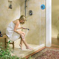 LeadTry Wireless Waterproof Bluetooth Shower 3.0 Speaker (Blue) N5