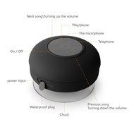 LeadTry Wireless Waterproof Bluetooth Shower 3.0 Speaker (Blue) N12