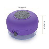 LeadTry Wireless Waterproof Bluetooth Shower 3.0 Speaker (Blue) N18