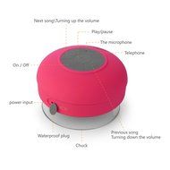 LeadTry Wireless Waterproof Bluetooth Shower 3.0 Speaker (Blue) N23
