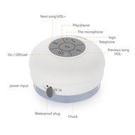 LeadTry Wireless Waterproof Bluetooth Shower 3.0 Speaker (Blue) N28