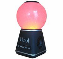I-kool 4 Changing Colors Water Dancing Speaker Bluetooth 4.0 Wireless (Globe Black)
