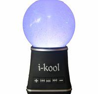 I-kool 4 Changing Colors Water Dancing Speaker Bluetooth 4.0 Wireless (Globe Black) N2